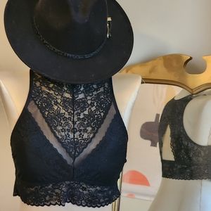 Aerie Black Lace Bralette